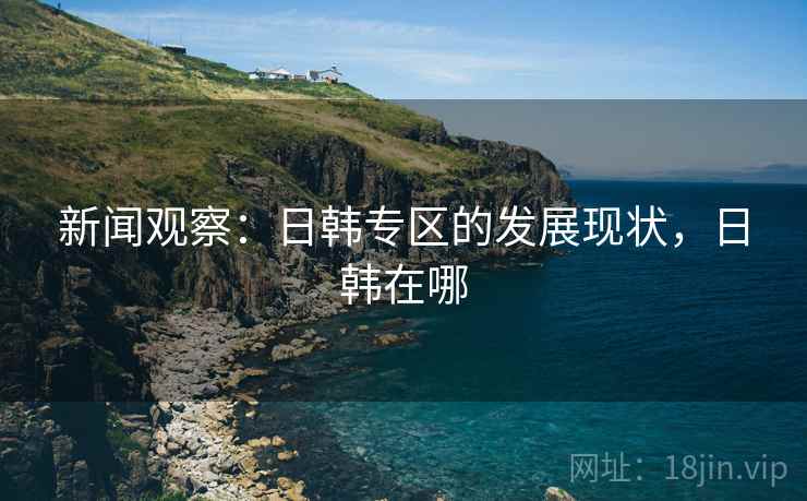 新闻观察:日韩专区的发展现状,日韩在哪 新闻观察:日韩专区的发展现状,日韩在哪