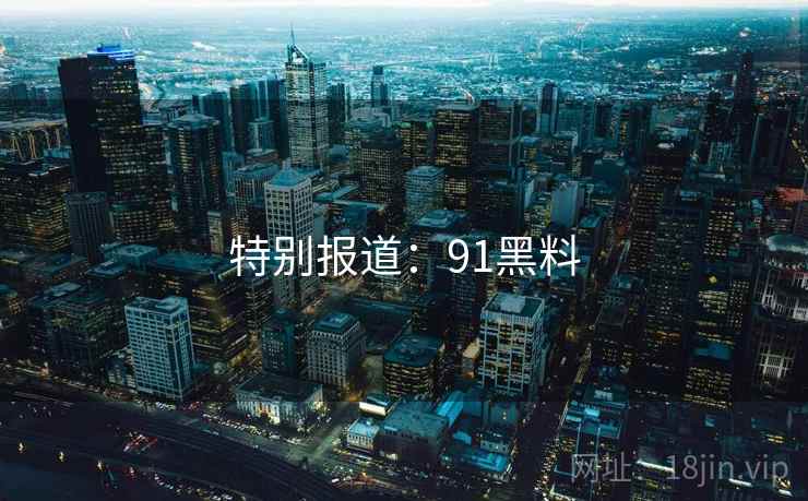 特别报道：91黑料