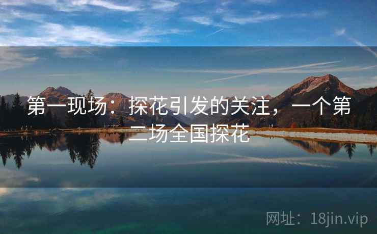 第一现场:探花引发的关注,一个第二场全国探花