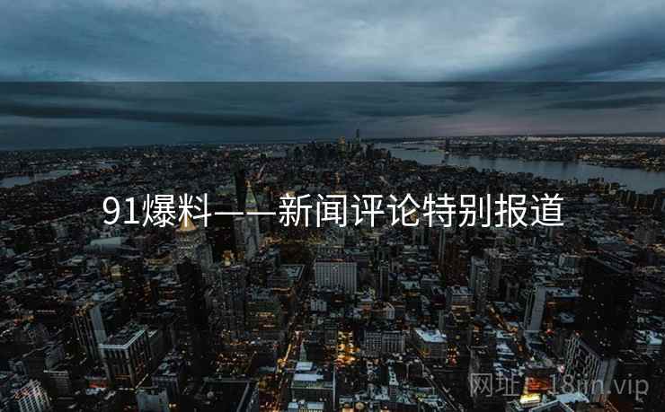 91爆料——新闻评论特别报道