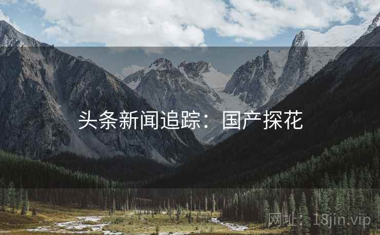 头条新闻追踪:国产探花